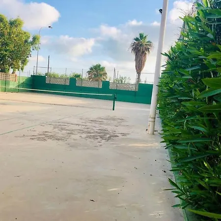 Adosado En La Playa De El Perellonet Con Piscina, Pista Tenis Holiday home *